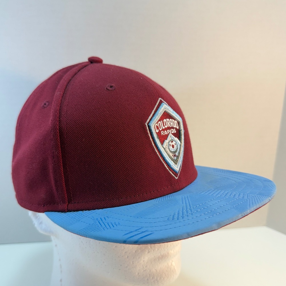 Colorado Rapids Fanatics‎ Hat Mens OSFA Burgundy MLS Soccer Snapback Cap